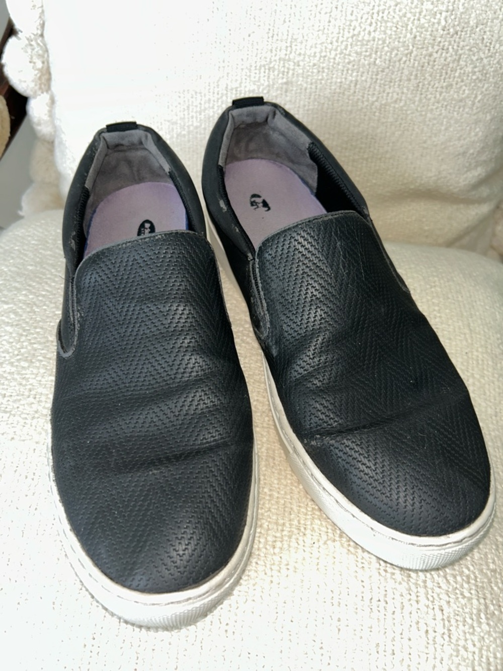 Dr. Scholl's Black Slip-On Sneakers